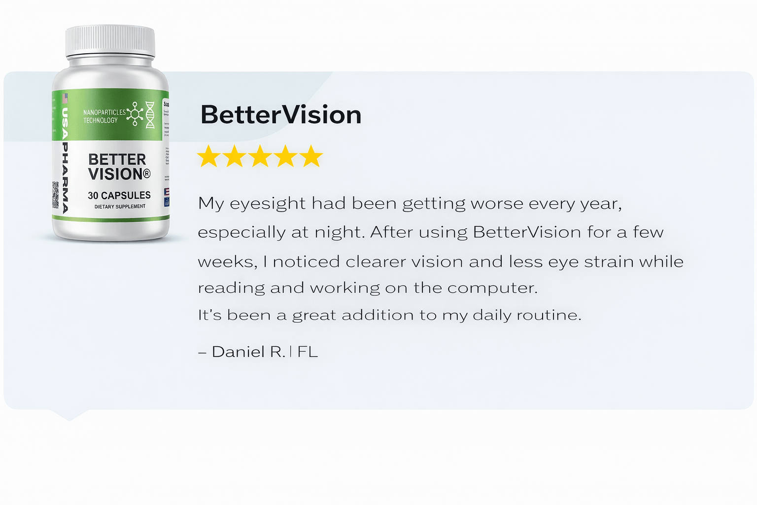 bettervision testimonials