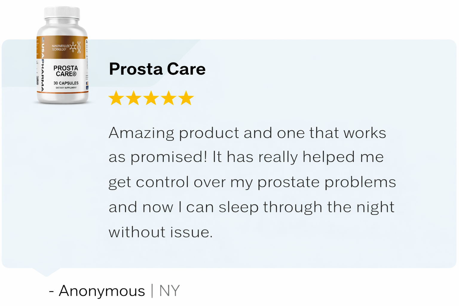 prostacare testimonials